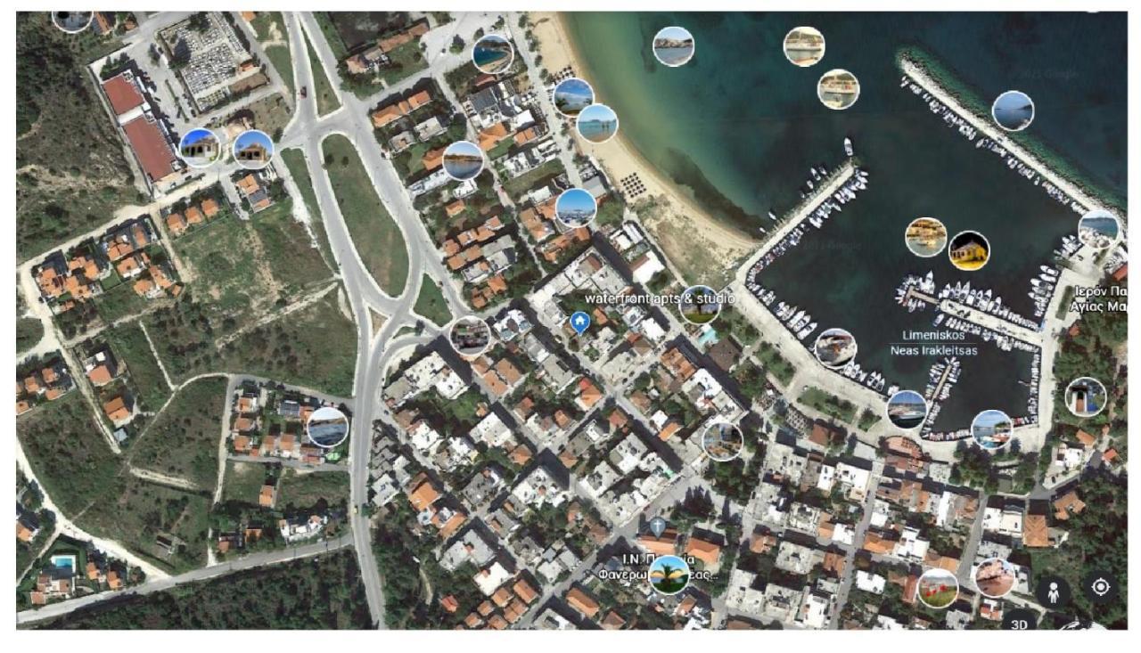 Waterfront Studio Nea Iraklitsa Apartment Luaran gambar